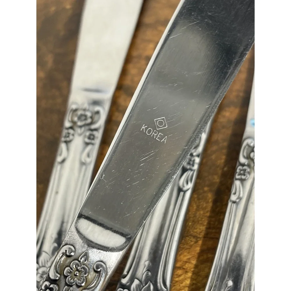 Northland Oneida Stainless Carolina Pattern Flatware Solid Knife 8 1/2